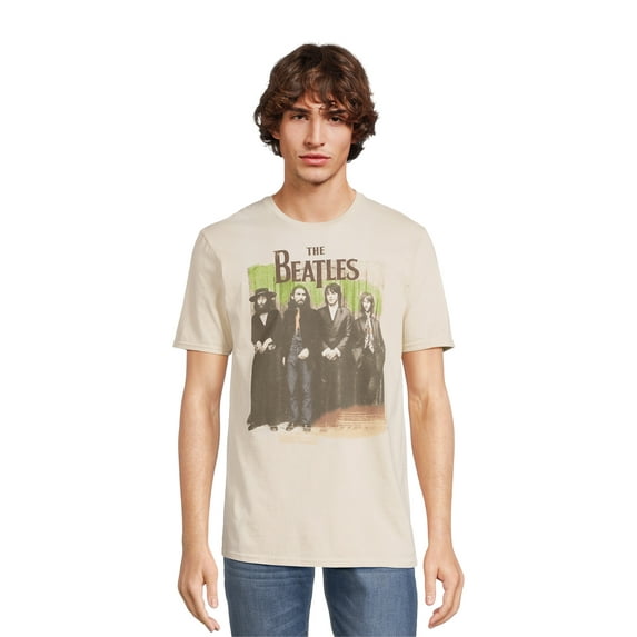 Beatles Group Men’s & Big Men’s Licensed Graphic T-Shirt, Sizes S-3XL