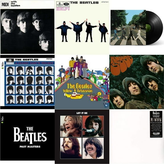 With The Beatles & Help & Abbey Road Anniversary & Hard Day's Night & Yellow Submarine & Rubber Soul & Past Masters 1 & 2 & Let It Be Special Edition & Beatles (The White Album) (2 LP)