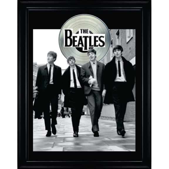 Beatles In London Framed with Silver LP