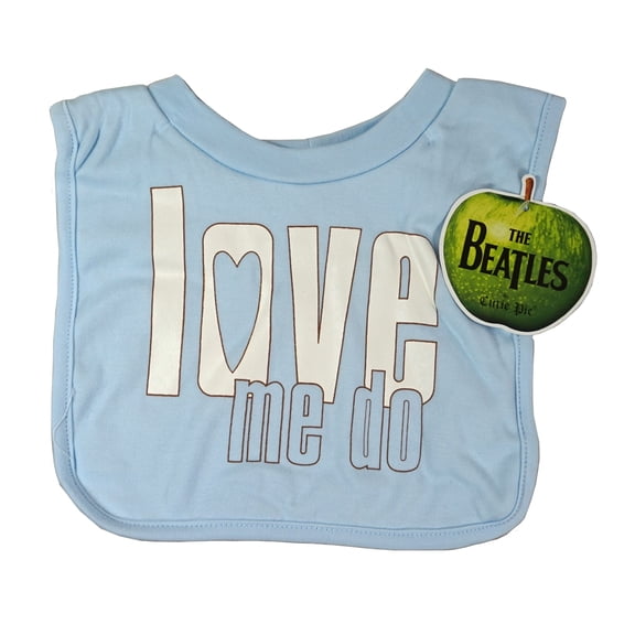 Beatles LOVE ME DO Baby Bib