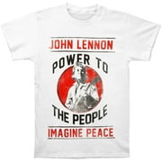 Beatles Mens Power To The People T-shirt XX-Large White