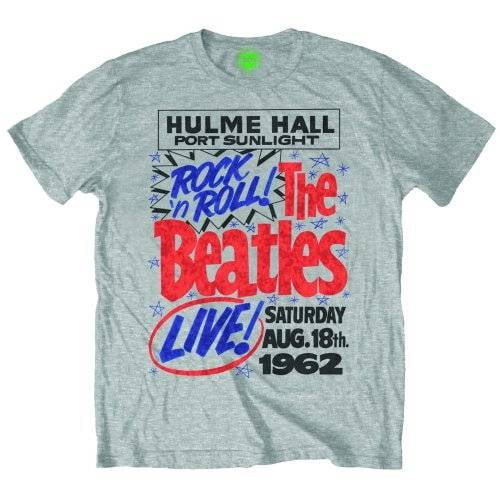 Beatles Men's Rock N Roll Vintage T-shirt Small Vintage Heather