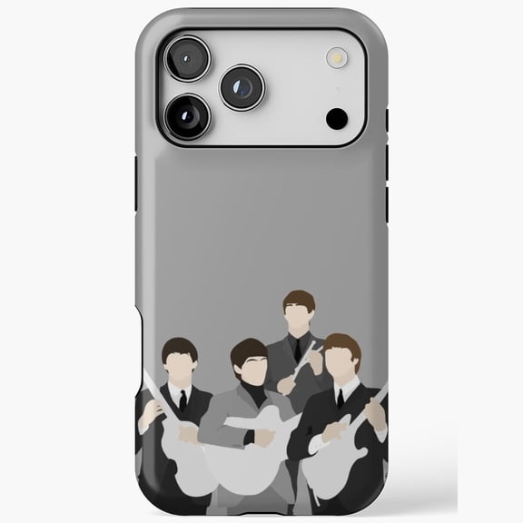 Beatles Mono Retro Album Cover Inspired Music Graphic Artwork H1278 Slim Protective Case for iPhone 17 16 15 14 13 12 11 Pro Max