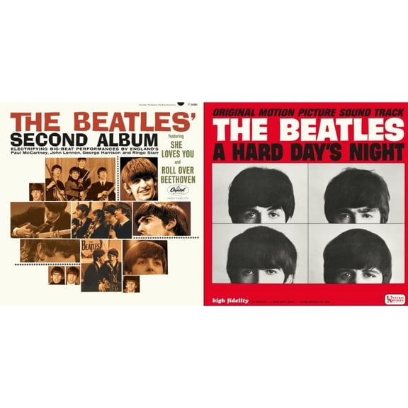 Beatles Second Album  & Hard Day's Night (Ost)  [LP Vinyl Bundle]