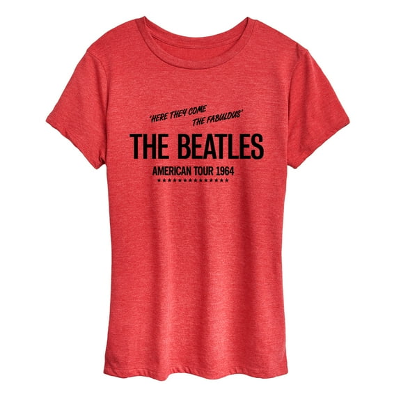 Beatles - Ustour - Women's Short Sleeve Graphic T-Shirt