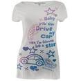 thumbnail image 1 of Beatles Women's Juniors Drive My Car Short Sleeve T Shirt, 1 of 2