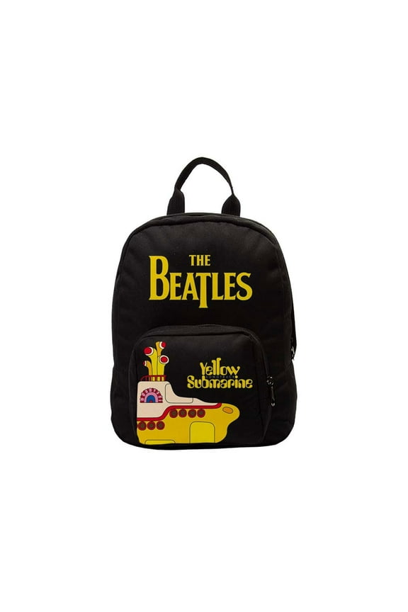 Beatles Yellow Sub Film Mini Backpack Backpack Black