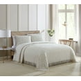 thumbnail image 1 of Beatrice Home Fashions Medallion Chenille Bedspread Full Ivory, 1 of 4