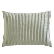 Beatrice Home Fashons Channel Chenille Standard Sham Sage