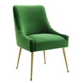 thumbnail image 1 of Beatrix Green Velvet Side Chair by TOV Furniture, 1 of 6