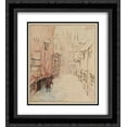 thumbnail image 1 of Beatrix Potter 2x Matted 20x24 Black Ornate Framed Art Print 'The Tailor Returning Home', 1 of 2