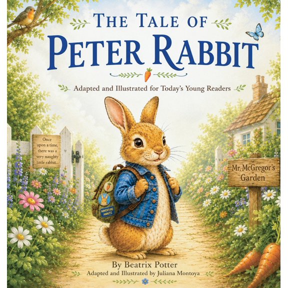 Golden Owl Tales Classic Retellings The Tale of Peter Rabbit: Adapted and Illustrated for Today's Young Readers, Book 1, (Hardcover)