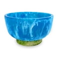 thumbnail image 1 of Beatriz Ball RESIN Rio Small Bowl with Base - Blue and Green, 1 of 4