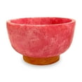 thumbnail image 1 of Beatriz Ball RESIN Rio Small Bowl with Base - Pink and Orange, 1 of 4