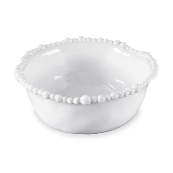 Beatriz Ball VIDA Alegria Cereal Bowl Set of 4 6.75" White Melamine
