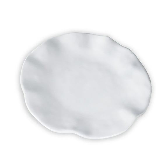 Beatriz Ball Vida Havana 11" Dinner Plate S/4 White Luxury Melamine Dinnerware Outdoor Indoor Easy-care Snack Dinnerware Food-Safe BPA and PABA-Free