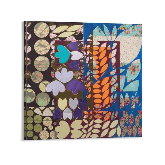 Beatriz Milhazes African Dance Art Poster Painting Artworks Picture Print Poster Wall Art Painting Canvas Gift Decor Home Posters Decorative