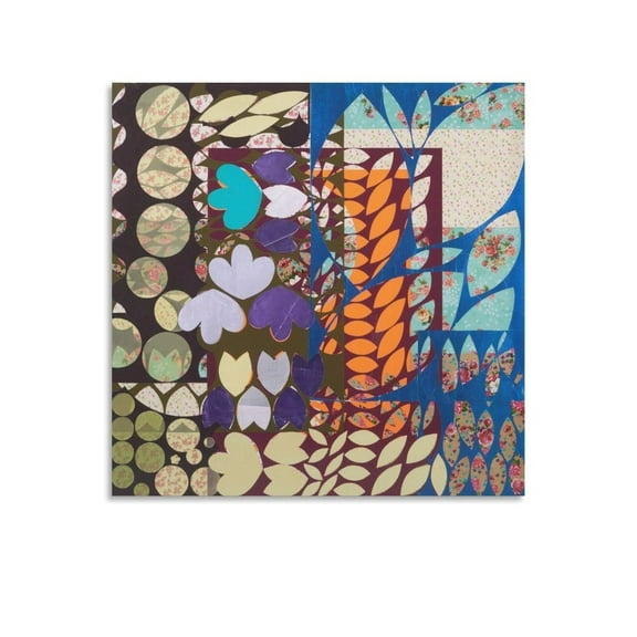 Beatriz Milhazes African Dance Art Poster Painting Artworks Picture Print Poster Wall Art Painting Canvas Gift Decor Home Posters Decorative