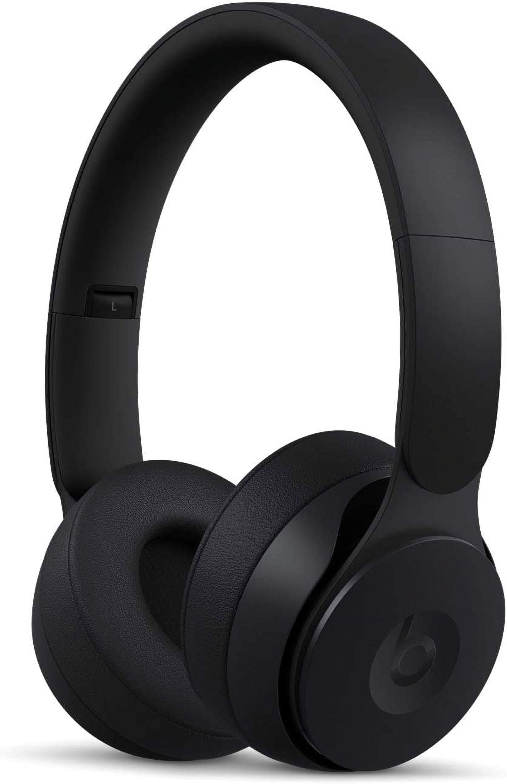 Beats Solo Pro Wireless Noise Cancelling On Ear Headphones Apple H1 Headphone Chip Class 1 Bluetooth Active Noise Cancelling Transparency 22 Hours of Listening Time Black Walmart