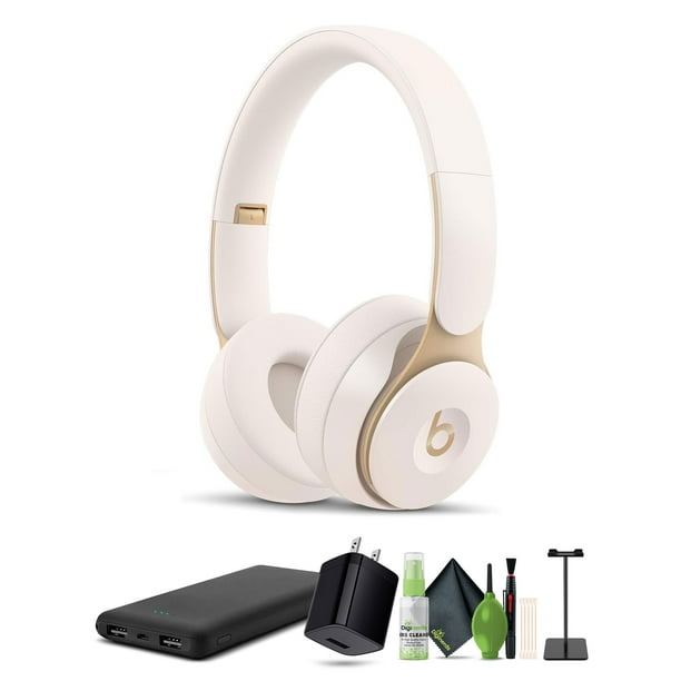 Beats Solo Pro Wireless Noise Cancelling On-Ear Headphones (Ivory