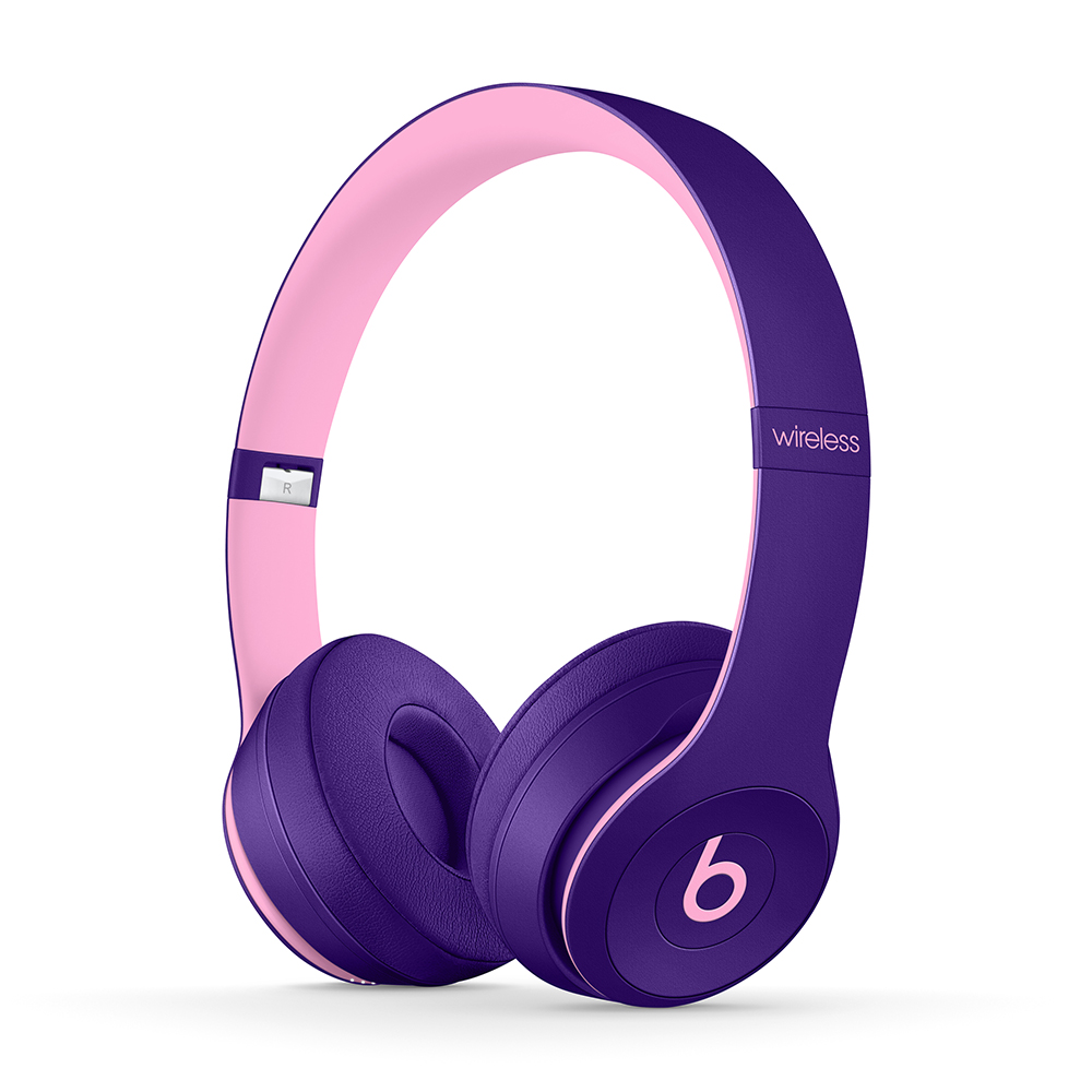 Beats Solo3 Wireless On-Ear Headphones - Beats Pop Collection - Pop Violet - image 1 of 12