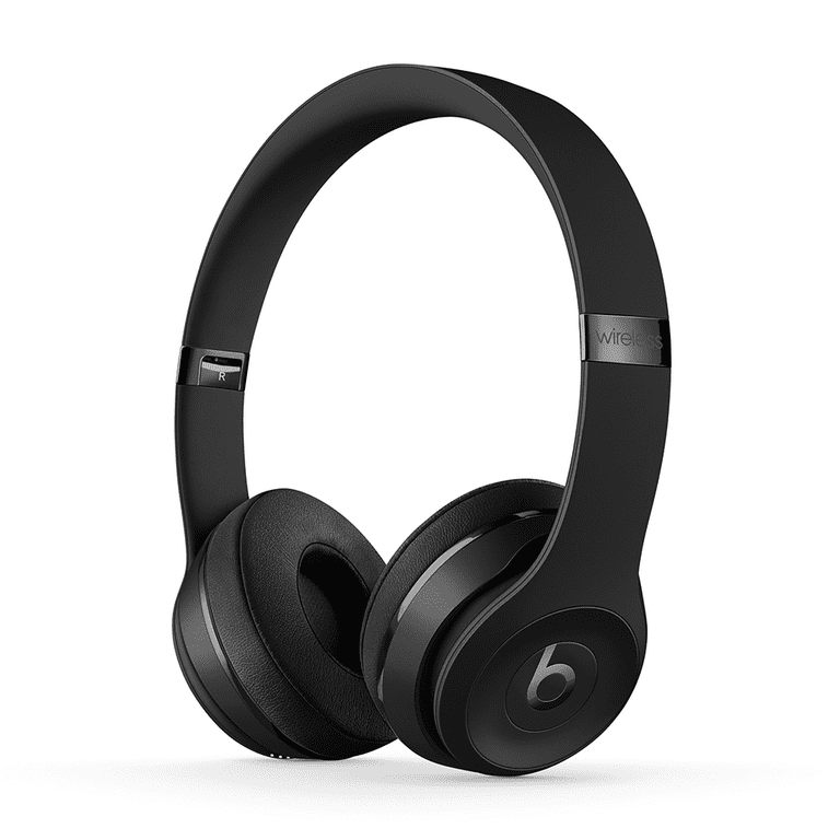 dræne Vælge Bryggeri Beats Solo3 Wireless On-Ear Headphones with Apple W1 Headphone Chip - Black  - Walmart.com