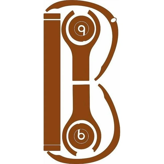 Beats Studio 2-3 Skin/Wrap- Brown - Vinyl Sticker/Decal