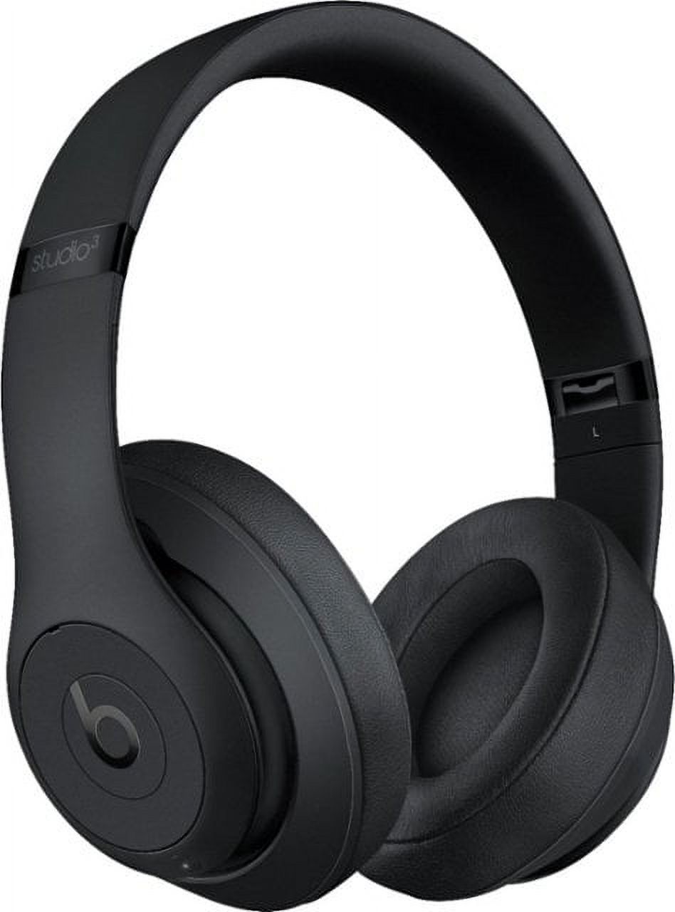 Beats Studio3 Wireless Noise Cancelling Headphones with Apple W1 Headphone Chip- Matte Black - image 1 of 5