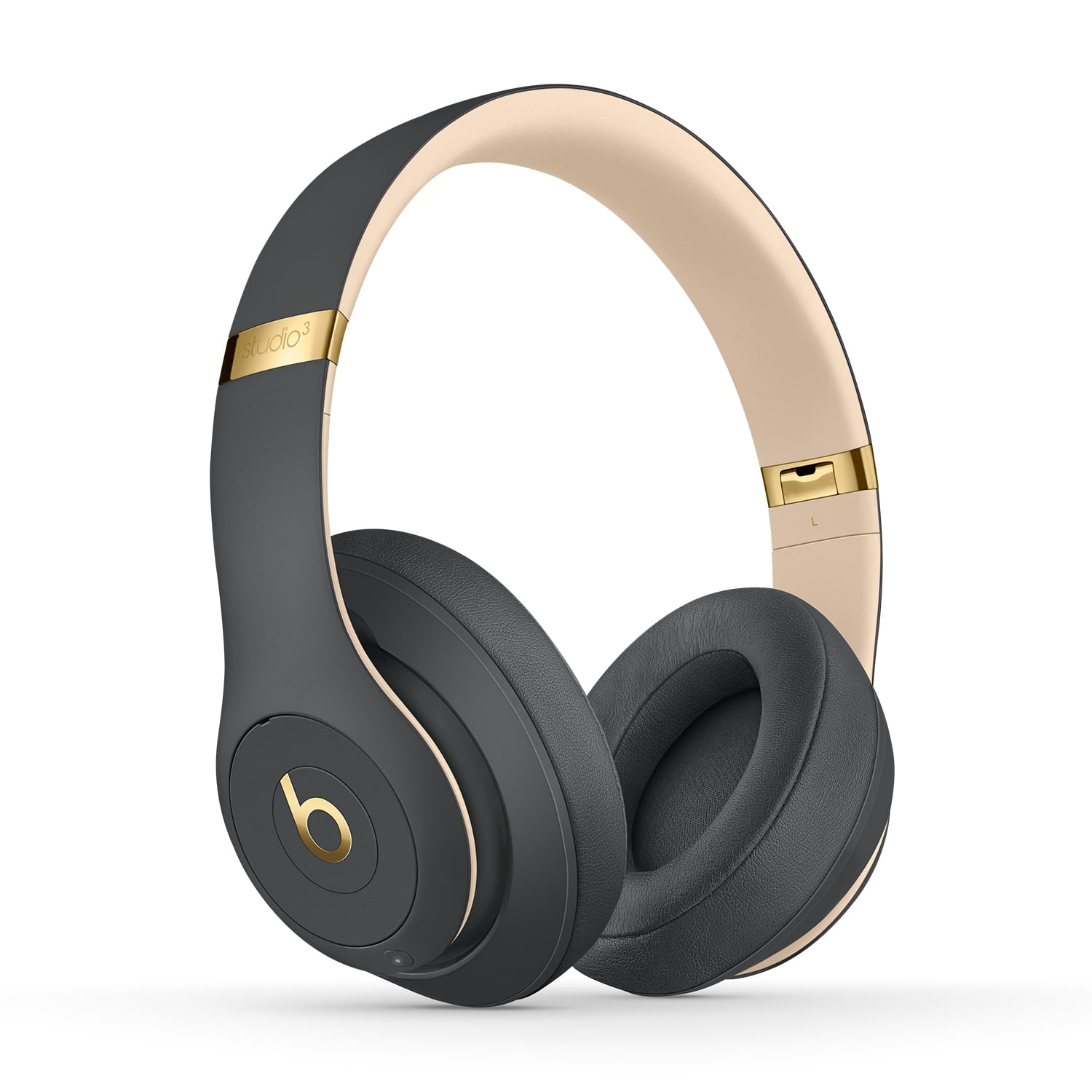 Bukser fejl jord Beats Studio3 Wireless Noise Cancelling Headphones with Apple W1 Headphone  Chip - Shadow Gray - Walmart.com