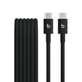 thumbnail image 1 of Beats USB-C to USB-C Woven Cables (1.5 m / 5 ft) - Bolt Black (2-Pack), 1 of 7