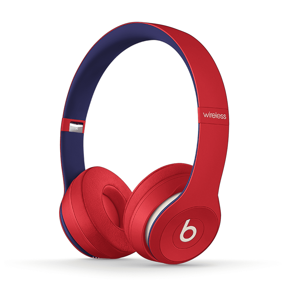 Beats by Dr. Dre Solo3 Noise-Canceling Wireless On-Ear Headphones and  Over-Ear Headphones, Club Red, MV8T2LL/A