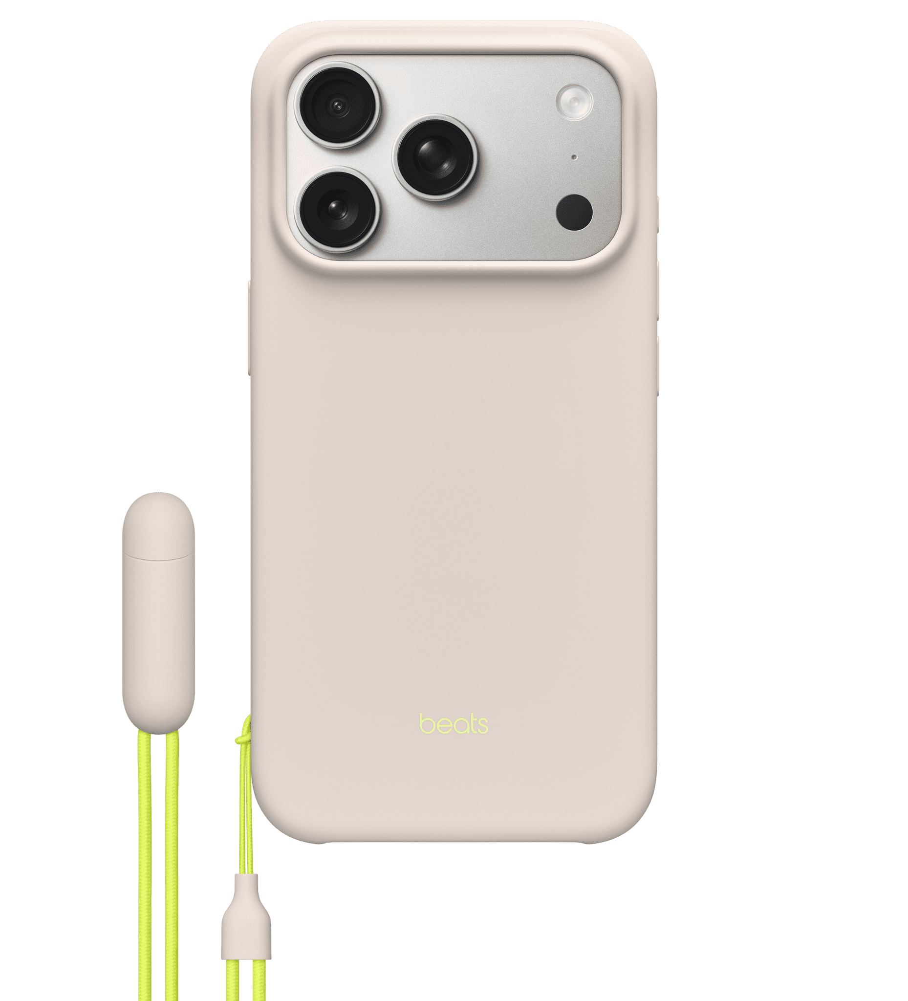 Beats iPhone 17 Pro Kickstand Case with MagSafe and Camera Control - Lime Stone