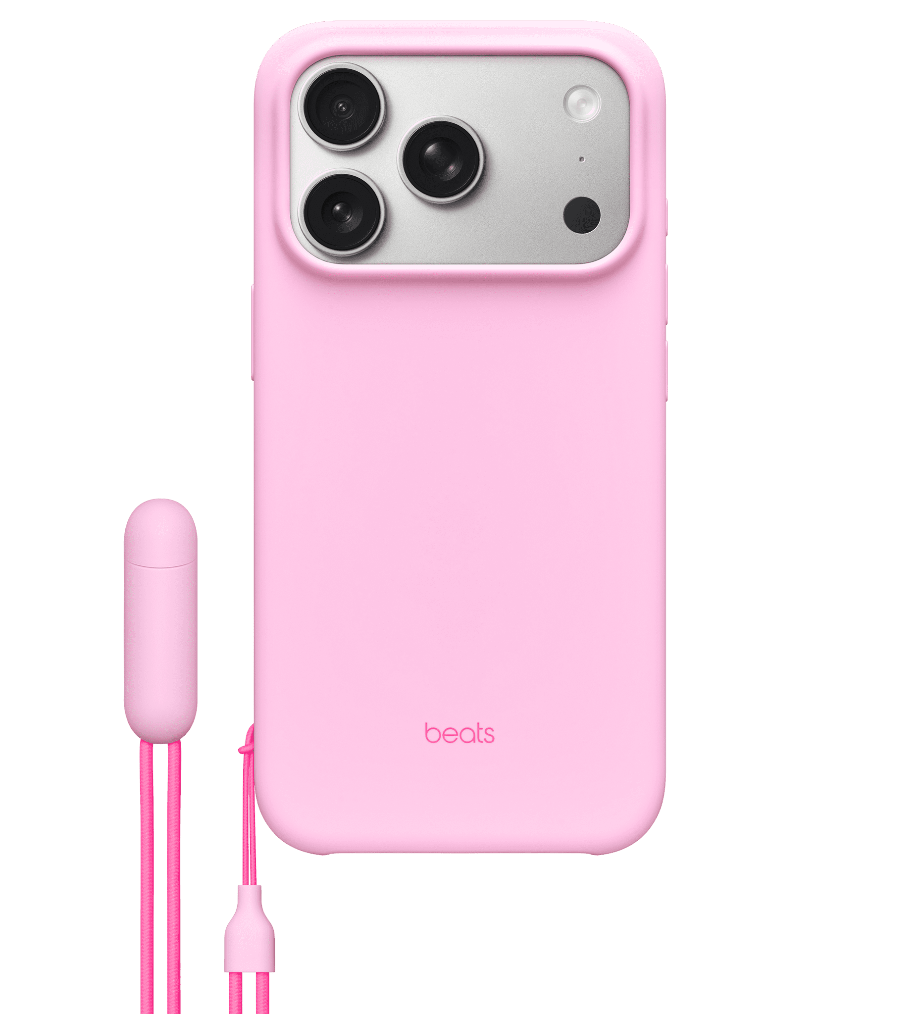 Beats iPhone 17 Pro Kickstand Case with MagSafe and Camera Control - Pebble Pink