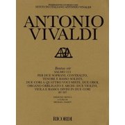 Beatus Vir Rv597 Critical Edition Score, Paperback
