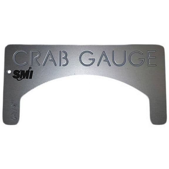 Beau Mac Aluminum Crab Gauge 6-1/4 Inch, Aluminum Fishing Weights