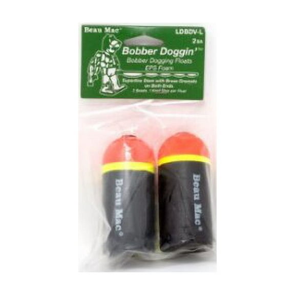 Beau-Mac Bobber Doggin' Float EPS Foam 2pack BEAULDBDV-L