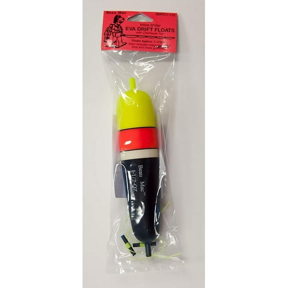 Beau Mac EVA Inline Slip Floats-1-1/2 SDFC1-1/2