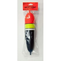 Beau Mac EVA Inline Slip Floats - 3oz SDF3 Hi-vis fluorescent red tops