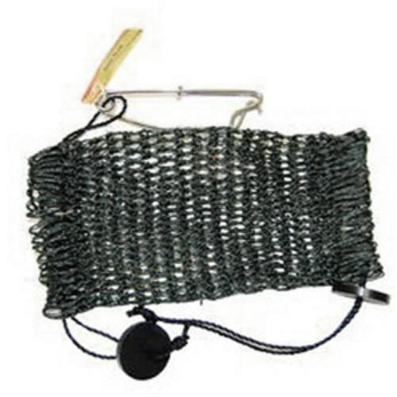 Beau Mac Green Mesh Bait Bag with Snap