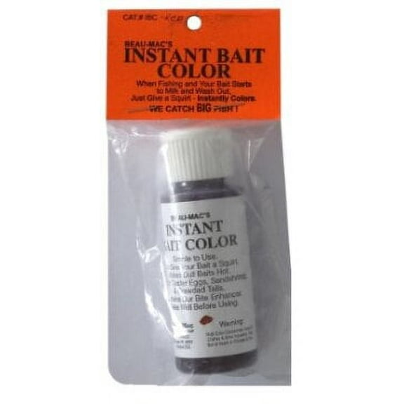 Beau Mac Instant Bait Color with Bite Enhancer