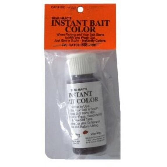 Beau Mac Instant Bait Color with Bite Enhancer