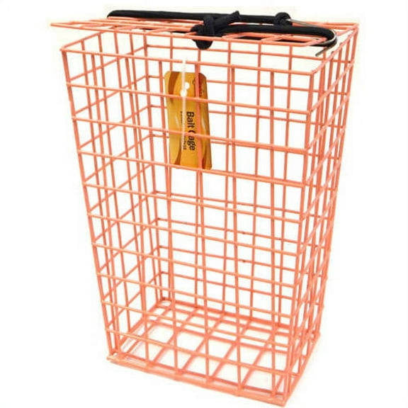 Beau Mac Jumbo Bait Cage:Orange