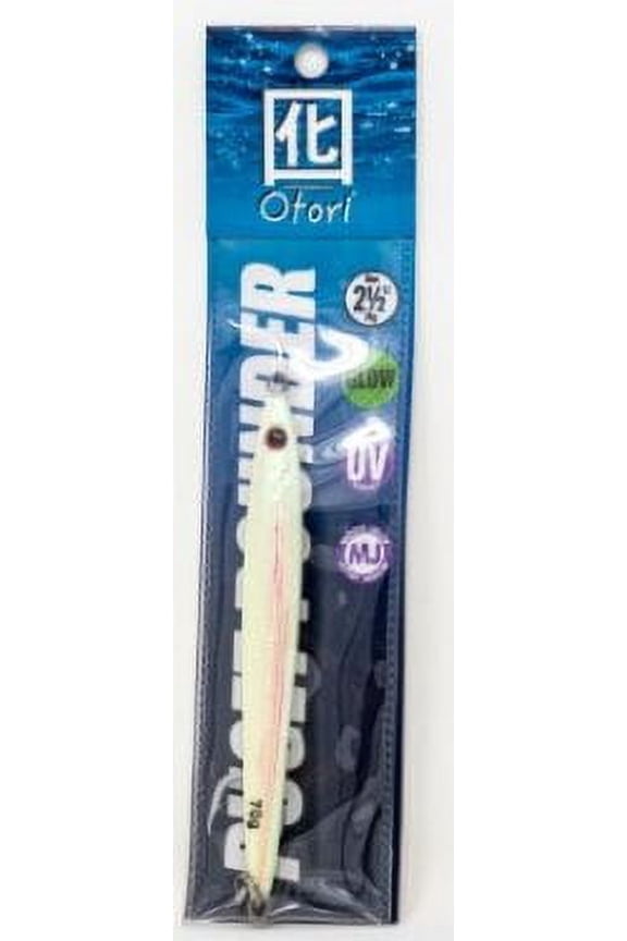 Beau Mac Otori Puget Pounder Jig Glow 2.5oz SL25-1