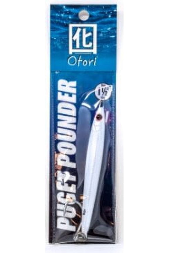 Beau Mac Otori Puget Pounder Jig White 1.5oz SL15-5
