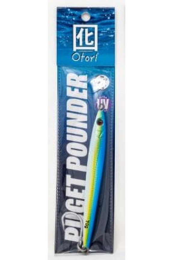 Beau Mac Otori Puget Pounder Jigs 2.5oz Blue/Yellow/White SL25-6