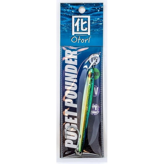 Beau Mac Otori Puget Pounder Jigs 4.5oz Blue/Yellow/Glow