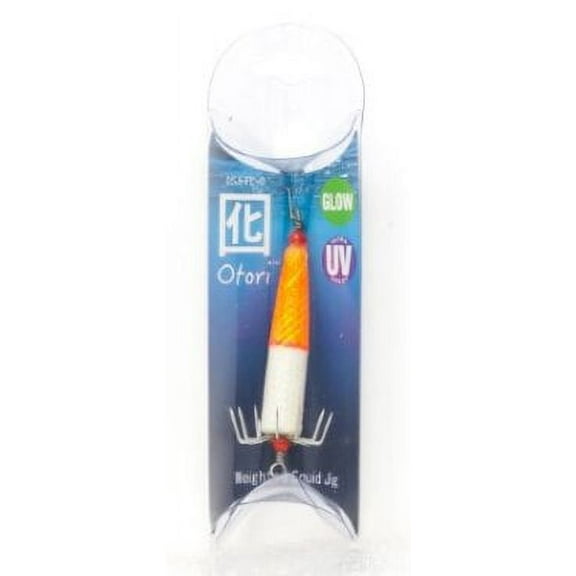 Beau Mac Otori Squid Jig Large Large Orange OSJ-FL-O