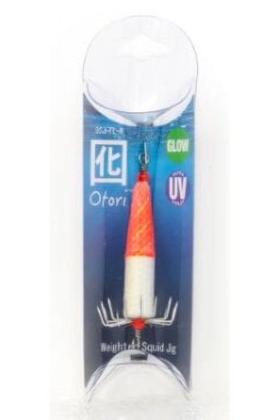 Beau Mac Otori Squid Jig Large Red Glow OSJ-FL-R
