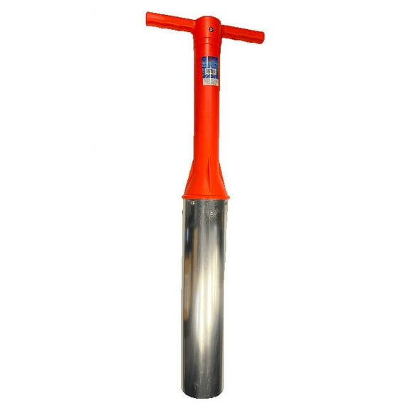 Beau Mac Pro Series Clam Gun 5X37 Orange/Stainless BEAU19234