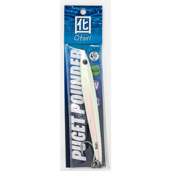 Beau Mac Puget Pounder Jig  4.5oz Glow